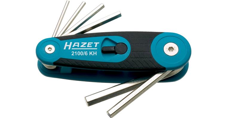 1001205959 Hex key L-wrenches set 6-piece 2100/6KH Hexagon socket profile 6 tools