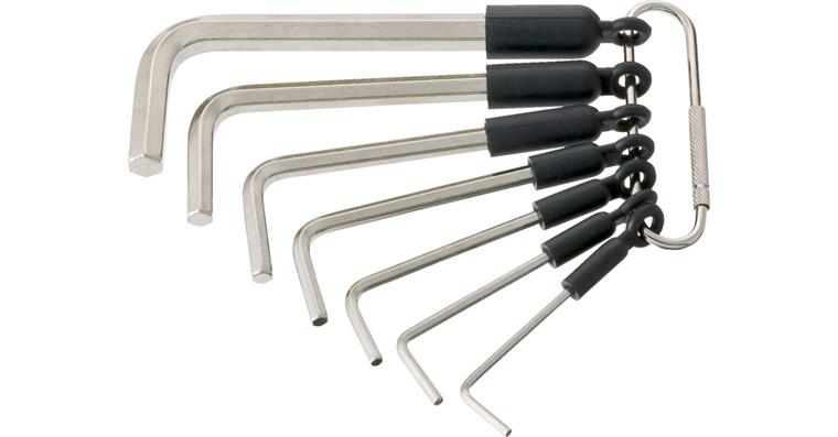 1001201789 Hex key L-wrenches set 7-piece 2100/7R Internal hexagon profile