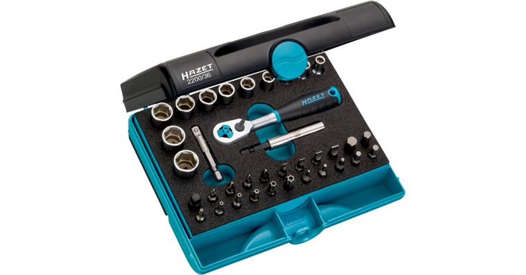 1051042101 socket wrench set 2200/36 36 tools