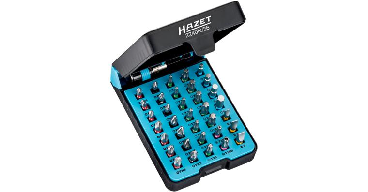 1001210268 bit set 2240N/36 hexagon 1/4 inch (6.3 mm) 36 tools