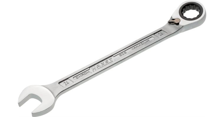 1050399215 ratchet combination wrench 606-24 Outer double hexagonal traction profile