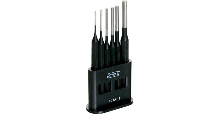 1054350101 Pin punch set 751/6-1 No. of tools: 6