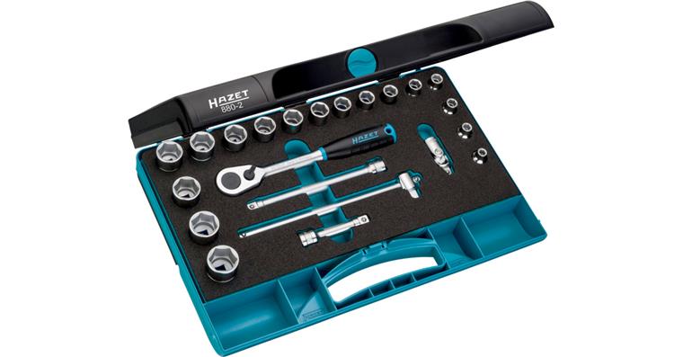 1001203402 Socket wrench set 880-2 Square 3/8 inch (10 mm)