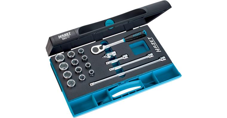 1001209262 Socket wrench set 880/17 Square 3/8 inch (10 mm)