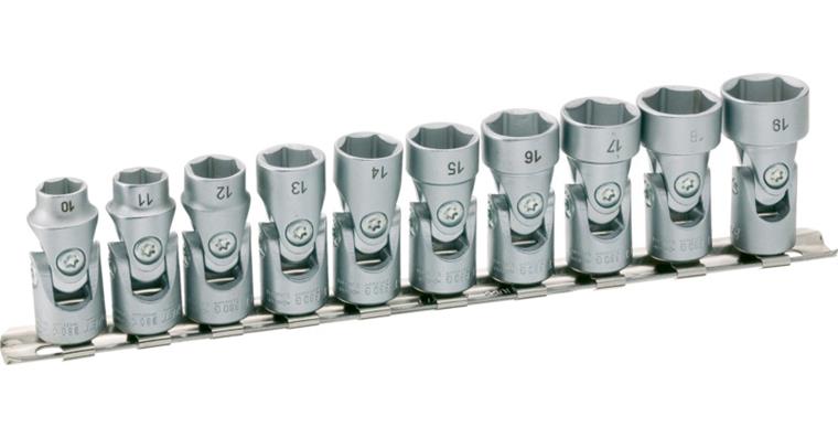 1001205200 hexagon joint socket wrench set 880G/10H square 3/8 inch (10 mm)