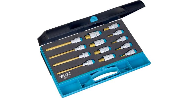 1001209282 Screwdriver socket set 13-piece set 986/13 1/2 inch
