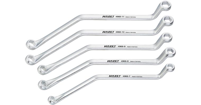 1001206308 brake bleeding wrench set 5-piece 4968/5 external hexagon profile