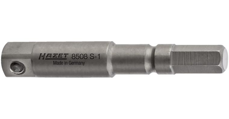 1001202315 impact wrench adapter 8508S-1 hexagonalISO 1173-A 5.5 square 1/4 inch