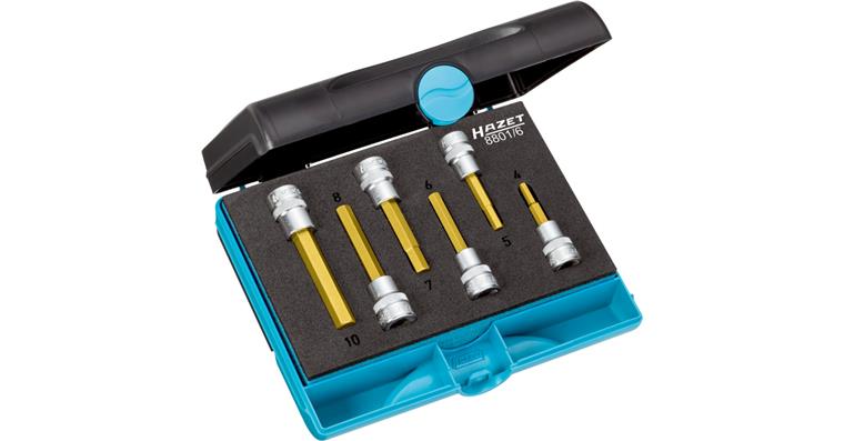 1001209797 Screwdriver socket set 8801/6 3/8 inch 6-piece