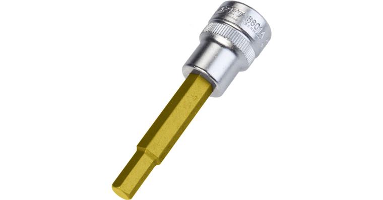 1051256305 Screwdriver socket 8801A-1/4 Square 3/8 inch (10 mm)