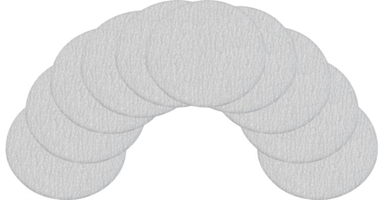 1001209063 replacement sanding pads 10 pieces grit 320 diameter 50 mm 9033-5-01/10