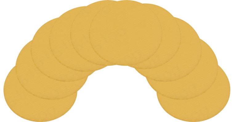 1001209064 replacement sanding pads 10 pieces 400 grit diameter 50 mm 9033-5-02/10