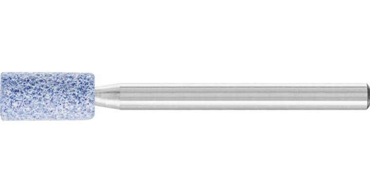 1044357105 Válcová tělíska, tvrdost J, průměr stopky 3 mm, zrnitost 80, 5 x 10 mm
