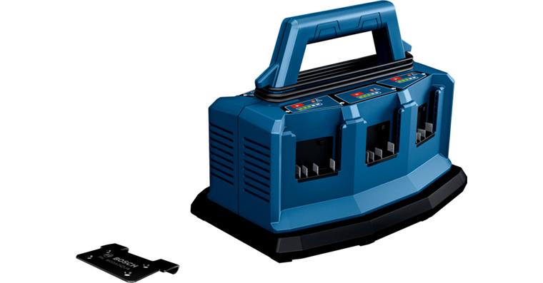 1090360109 Nabíječka GAL 18V6-80, se 6 rozhraními pro akumulátory