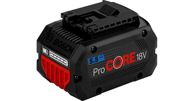 1090358129 Akumulátorová jednotka ProCore 18 V 5,5 Ah, doba nabíjení 51 minut