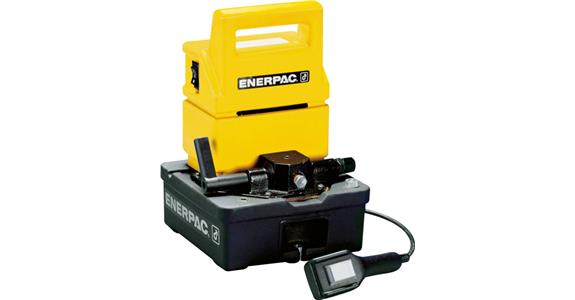 Compact electric pump for single-acting cyl. max. 700bar type PUJ-1200 E 230V
