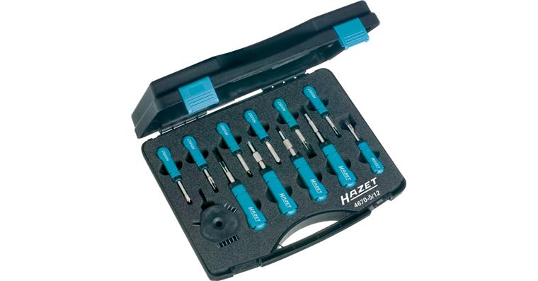1001207767 Cable unlocking tool assortment 4670-5/12 Number of tools 12
