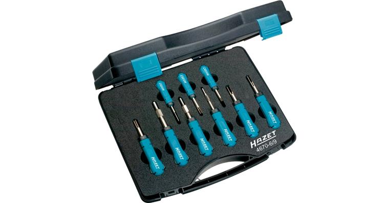 1001207768 cable release assortment 4670-6/9 Number of tools 9