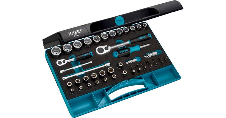 1051175201 socket wrench set 882, 46 tools