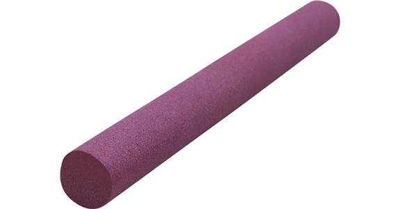 Kulatý pilník ATORN, 100 x 10 mm, jemný, růžový korund