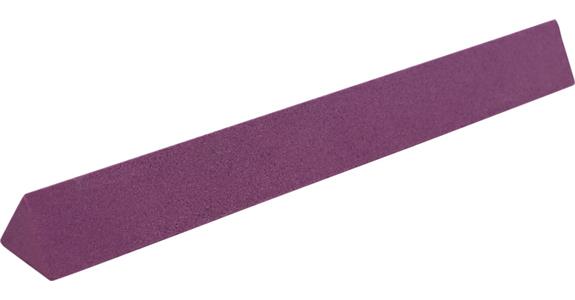Trojhranný pilník ATORN, 100 x 10 mm, hrubý, růžový korund