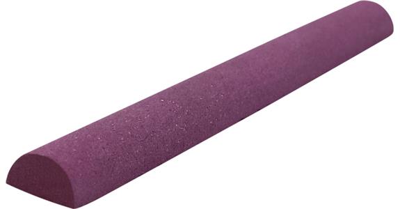 Půlkulatý pilník ATORN, 100 x 10 mm, střední, růžový korund