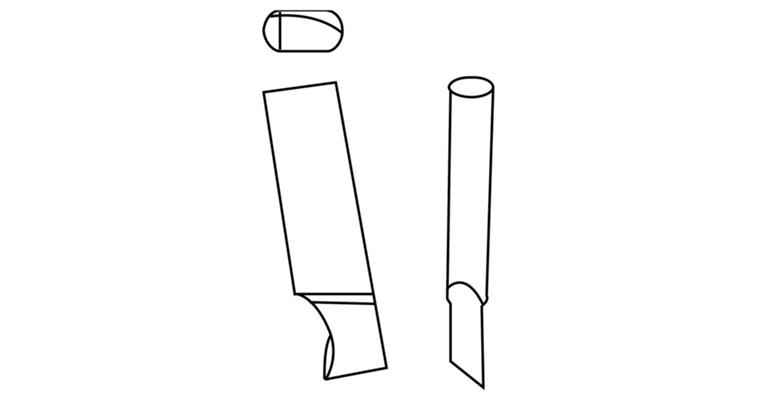 1019026101 Čepel vykružovače, typ Lilliput pro plech do 5 mm HSS-E