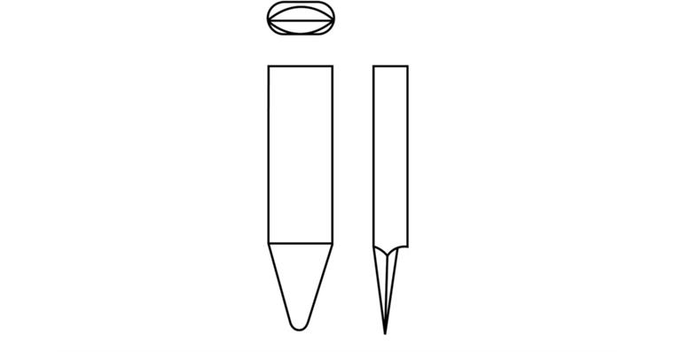 1019026105 Čepel vykružovače typ Lilliput pro těsnicí materiál do 10 mm HSS-E