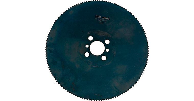 1017011126 Kovový pilový kotouč, komb. otvor, typ zubu C, 144 zubů, HSS-E 275 x 2,0 x 40 mm