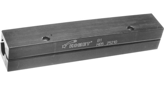 Drill-out steel holder B 1, 20x19 mm L=110 mm for boring bars 18247