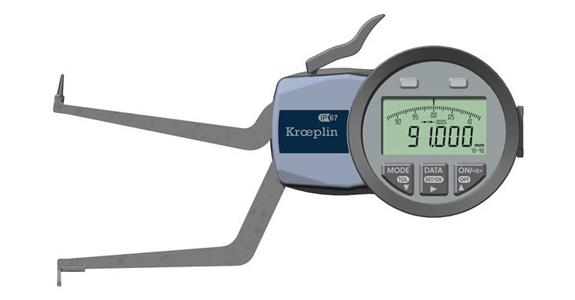 Digital 3-point internal quick probe IP 67 type L270P3 measuring range 70-90 mm