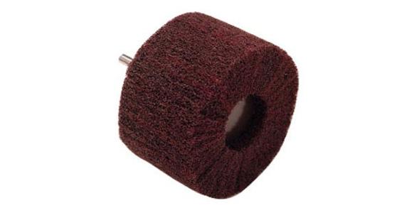 Abrasive fleece matting body shank dia. 6 mm very fine C207 dia. 50x20 mm