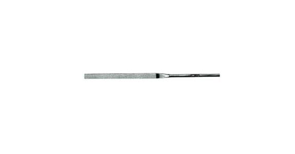 Diamond needle file, flat, D151 coarse, length 140 mm, shank dia. 3 mm