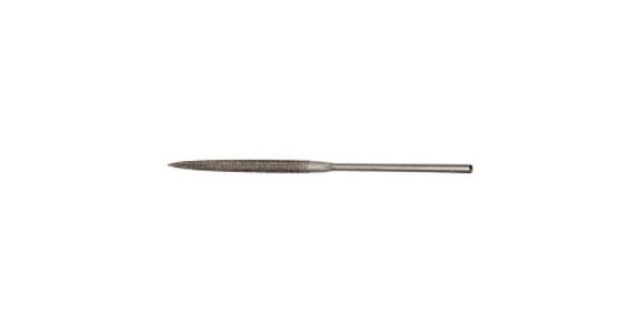 Diamond needle file, barrette, D126 medium, length 140 mm, shank dia. 3 mm