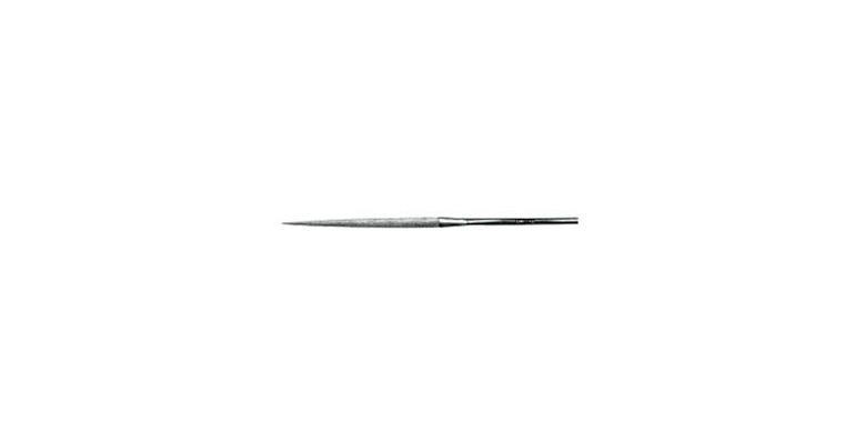 1041505106 Diamantový jehlový pilník, půlkulatý, D91 jemný, délka 140 mm, dřík prům. 3 mm