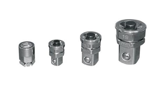 Adapter set 4 pieces for ATORN combination wrench cat. no. 50388-50395