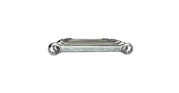 Oboustranný zavřený klíč GEDORE, 12 x 13 mm, DIN 837 B