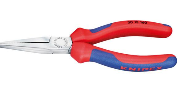 VDE Langbeck flat-nose pliers L=140 MC sleeve slip protect. 5745 CV elec. steel