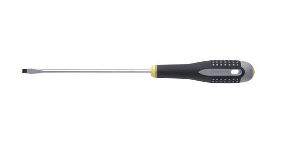 Workshop slotted screwdriver 3-component handle impact-resistant, 1.0x5.5x150 mm