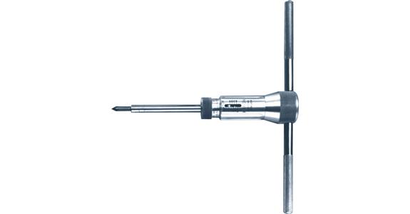 1/4 inch hex torque screwdriver micrometer scale 4-10 Nm with T-handle