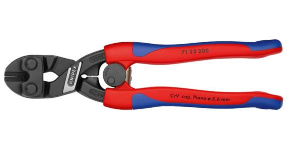 KNIPEX Kompakt-Bolzenschneider CoBolt 200 mm Kopf 20 Grad abgewinkelt 2K
