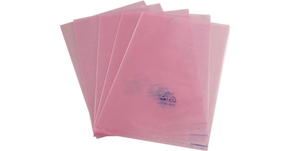 Sáček ESD ŠxD 127x203 mm vyrobený z nízkonabíjecí fólie LDPE-F