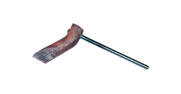 1070207102 Náhradní měděný dílec 350 g tvar kladiva pro prop. páječku kat. č. 70206