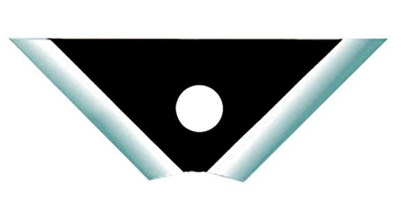 Replacement blade dia. 10-22 mm for reverse deburring tool cat. no. 73481-73482