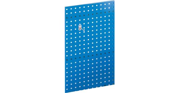 RasterPlan perf. plate sheet steel 1.25 mm RAL 5015 sky blue WxH 2000x450 mm