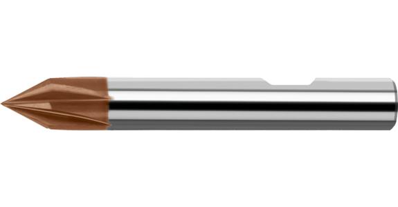 Fréza pro srážení hran ATORN SC 60 stupňů průměr 6 mm Z6 ULTRA H HB