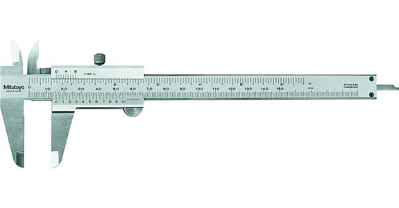 Posuvná měřítka 0-150 mm / 0-6 palce stupnice 0,05 mm metrická/palcová