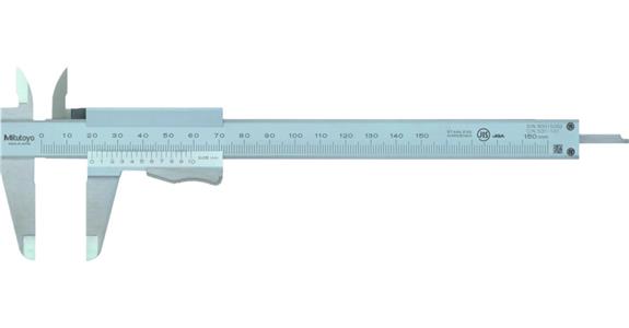 Posuvná měřítka s momentovým upínáním 0-150 mm, stupnice 0,05 mm, metrická