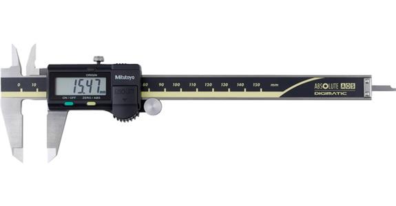 Digitální pos. měřítka ABS AOS 0-150 mm stand. hloub. měřítko, vál. pro posuv