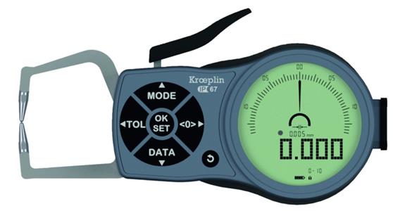 Digitální vnější hmatadlo pro rychlé měření typ K110 stupeň krytí IP67 MR 0-10mm